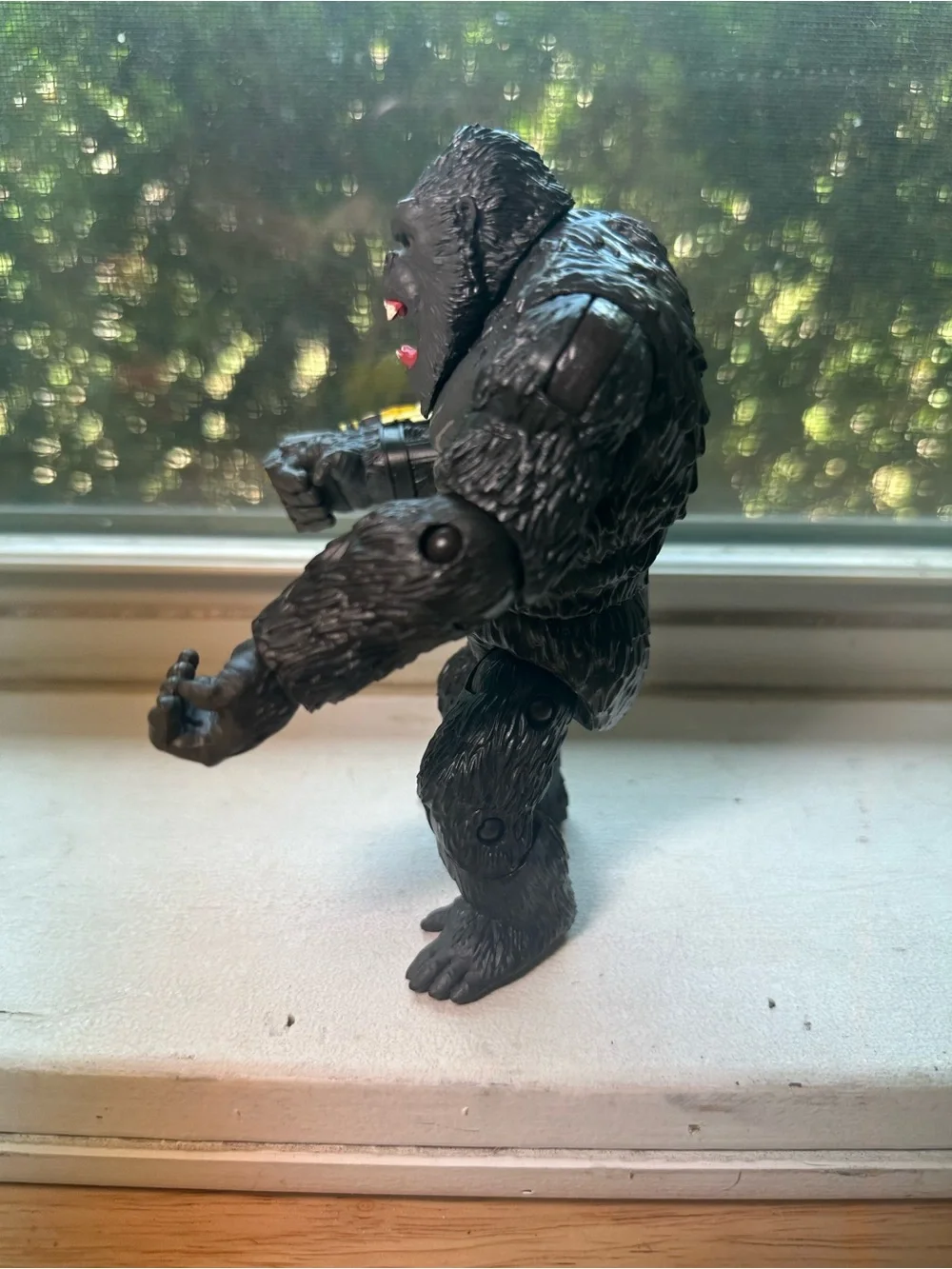 Poseable king kong beast Action Figure with Yellow glove X Kong the new empire